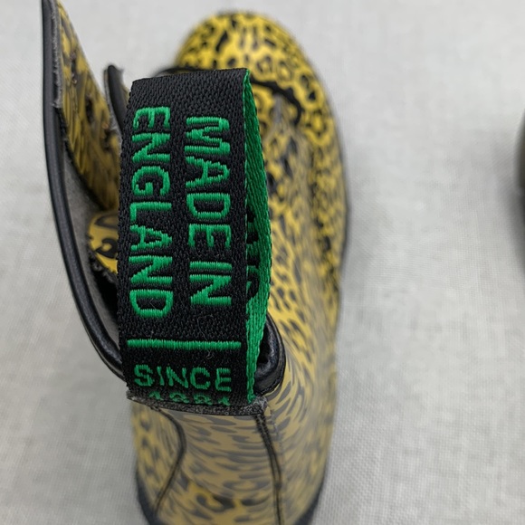 Bloomie's x Solovair Women's Printed Lace Up Combat Boots Sz US 9 - Picture 8 of 12